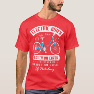 T-shirt Hommes ebike femmes vélos vélos vélos vélos vélos