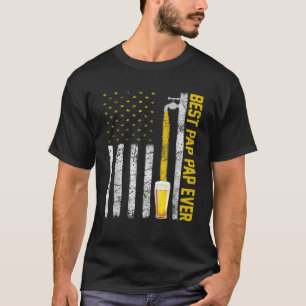 T-shirt Hommes en détresse États-Unis Drapeau américain à