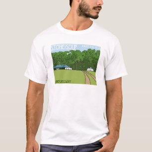 T-shirt Hommes en pierre de la soupe T