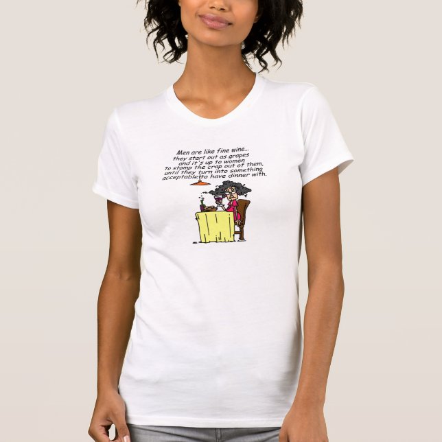 T-shirt Hommes et FIne Humour de vin (Devant)