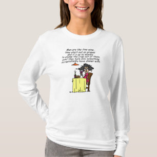 T-shirt Hommes et FIne Humour de vin