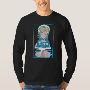 T-shirt Hommes Fatigué Vaporwave Aesthétique Femboy