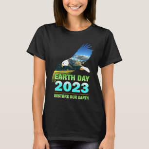 T-shirt Hommes Femme Eco Friendly Apparel pour Jour des te