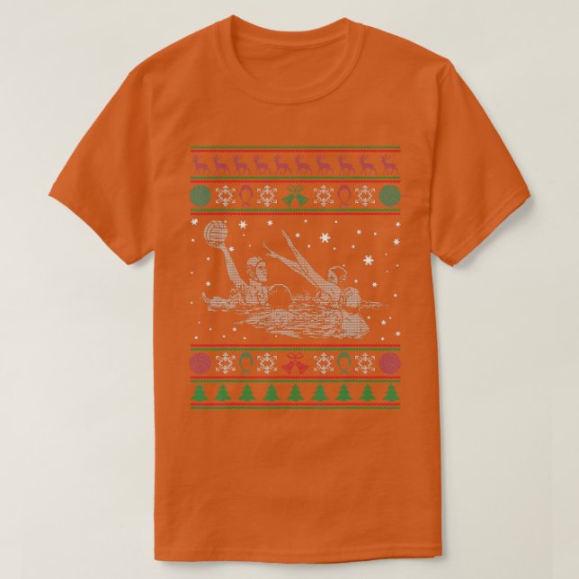 T-shirt Hommes Femmes Aime L'Eau Polo Vilain Sweater de No (Design devant)