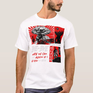 T-shirt Hommes Femmes Asura Manga Japonais Anime Drôle Hom