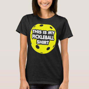 T-shirt Hommes Femmes C'Est Mon Pickleball