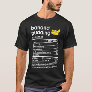 T-shirt Hommes Femmes Chemises Thanksgiving, Banana Puddin