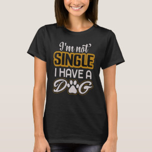 T-shirt Hommes Femmes Chien Je Ne Suis Pas Simple J'Ai Un