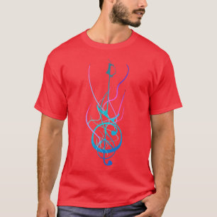 T-shirt Hommes femmes de guitare Musique Groupe Guitariste