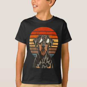 T-shirt Hommes femmes doberman fiers cool amateurs de chie