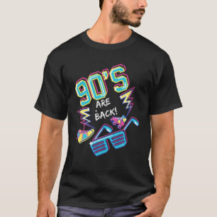 T-shirt Hommes Femmes Enfants Vintage Retro I Love 90'S Gr
