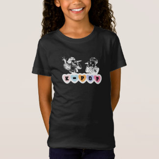 T-Shirt Hommes Femmes Idols Chantant KPop Hearts Musique D