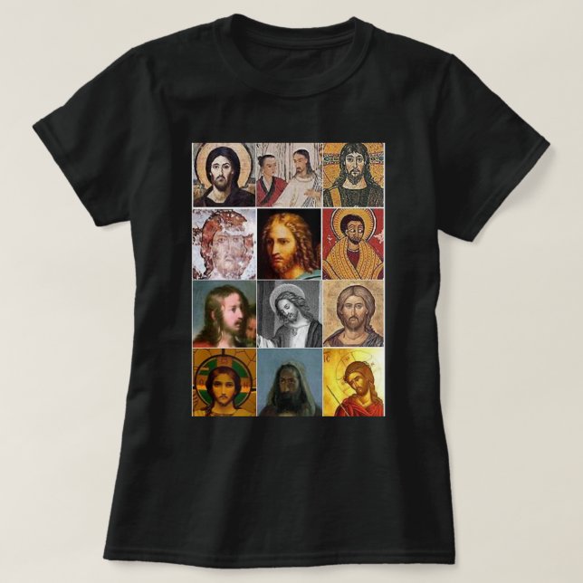 T-shirt Hommes Femmes Notre Dame Paix Awesome Pour Ventila (Design devant)