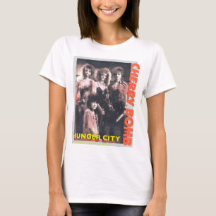 T-shirt Hommes Femmes Tcherry Bombe Faim Ville Awesome Mus