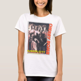 T-shirt Hommes Femmes Tcherry Bombe Faim Ville Awesome Mus