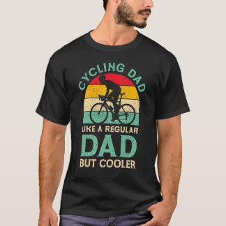 T-shirt Hommes Fête des pères Cyclisme Papa Pour Vélo Ride
