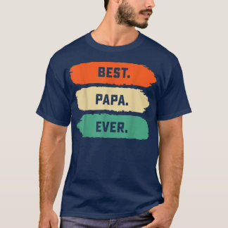 T-shirt Hommes Fête des pères Tee de la famille Meilleur P