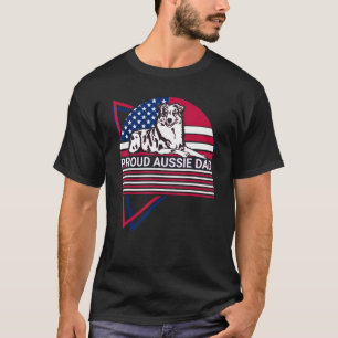 T-shirt Hommes Fier Aussie Papa Fier Aussie Papa Australie