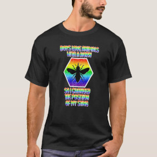 T-shirt Hommes Fier Gay Boys Fierté LGBTQ Gay Beekeeper Pl
