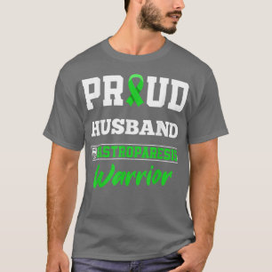 T-shirt Hommes Fier Mari D'Un Guerrier De Gastroparèse