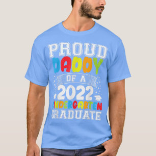 T-shirt Hommes Fier papa d'un 2022 Graduate Kindergarten G