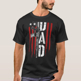 T-shirt Hommes Fier Papa Papa Papa Papa Papa Daddy Droits 