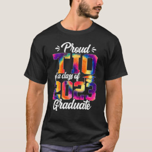 T-shirt Hommes Fiers Tio d'une classe de 2023 Cravate-tein