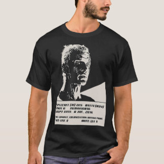 T-shirt Hommes film a24 noir
