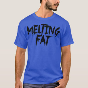 T-shirt Hommes FONCTIONNEMENT GRAS Salle de fitness Fitnes