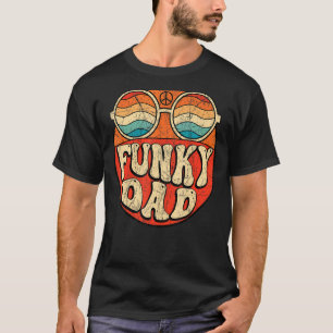T-shirt Hommes Funky Papa les années 70 Nostalgie esthétiq
