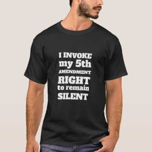 T-shirt Homme's Funny Novelty Sportswear 5E AMENDEMENT