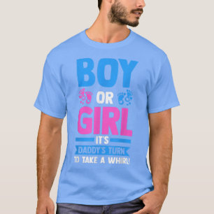 T-shirt Hommes Garçon ou Fille C'est au tour de papa Révél