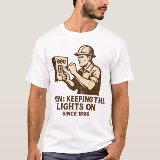T-shirt Hommes : Garder Les Lumières Sur