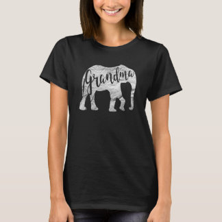 T-shirt Hommes Grandma Elephant Mothers Day Idées Pour Le 