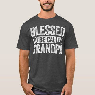T-shirt Hommes Heureux D'Être Appelé Grand-Père Fête des p