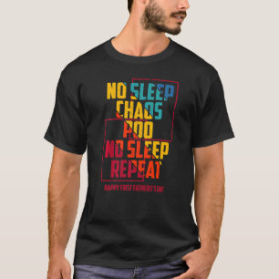 T-shirt Hommes heureux première Fête des pères Fête des pè