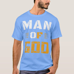 T-shirt Hommes Homme de Dieu Fête des pères chrétienne