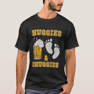 T-shirt Hommes Huggies Et Chuggies Futur Parti Père