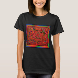 T-shirt Hommes indiens Cuna dans les Cayucos
