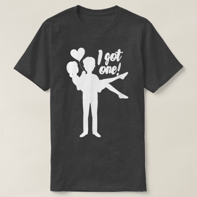 T-shirt Hommes J'Ai Une Mariée Mariage Bachelor Party (Design devant)