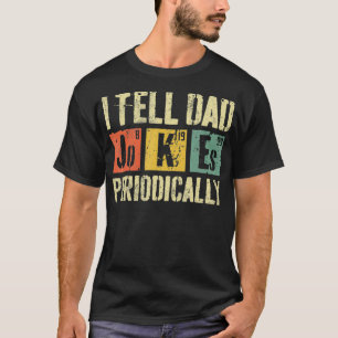T-shirt Hommes Je Dis À Papa Plaisanter Périodiquement Fêt
