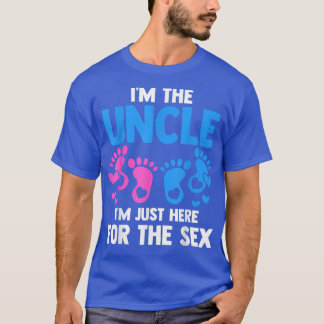 T-shirt Hommes Je suis l'oncle ici pour la révélation de g