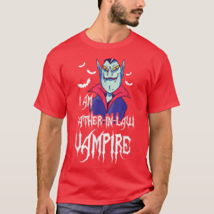 T-shirt Hommes Je suis pèreInLaw Vampire jumelé salle de f