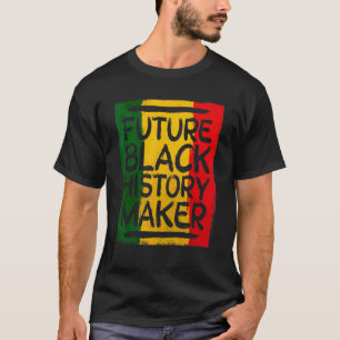 T-shirt Hommes L'Histoire Noire Fier Amer Africain