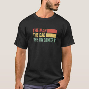 T-shirt Hommes L'Homme Le Papa Le Jour Boire L'Enfant