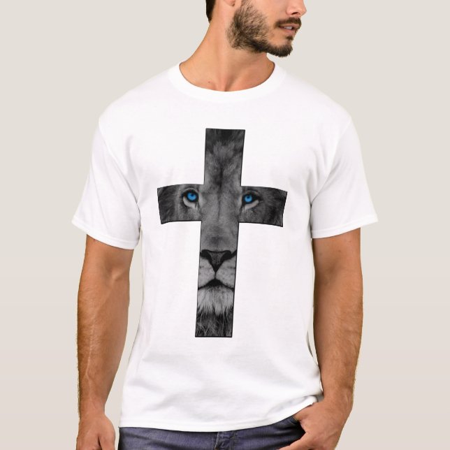 T-shirt Hommes - lion de la tribu (Devant)