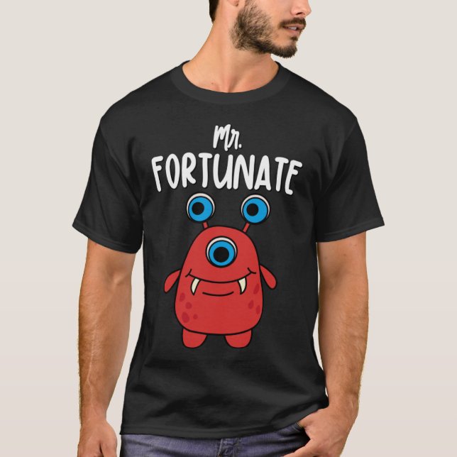 T-shirt Hommes M. Fortunate Cute (Devant)