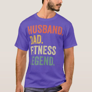 T-shirt Hommes Mari Papa Fitness Légende Entraînement amus