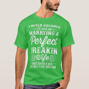 T-shirt Hommes Mariant Une    Femme Parfaite FreakinFemme 
