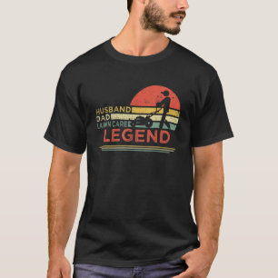 T-shirt Hommes marié père de famille soins de la pelouse L
